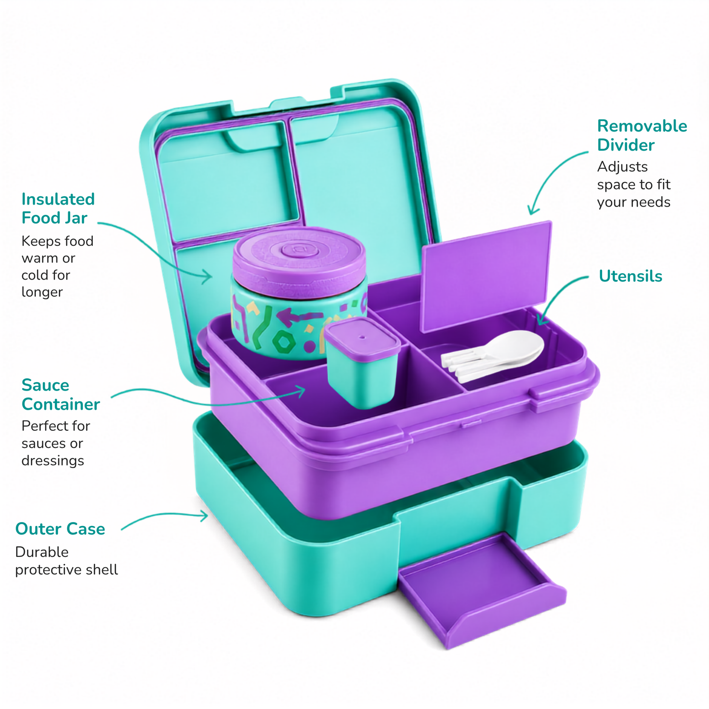 MiniMunch All-in-One Bento Lunch Box