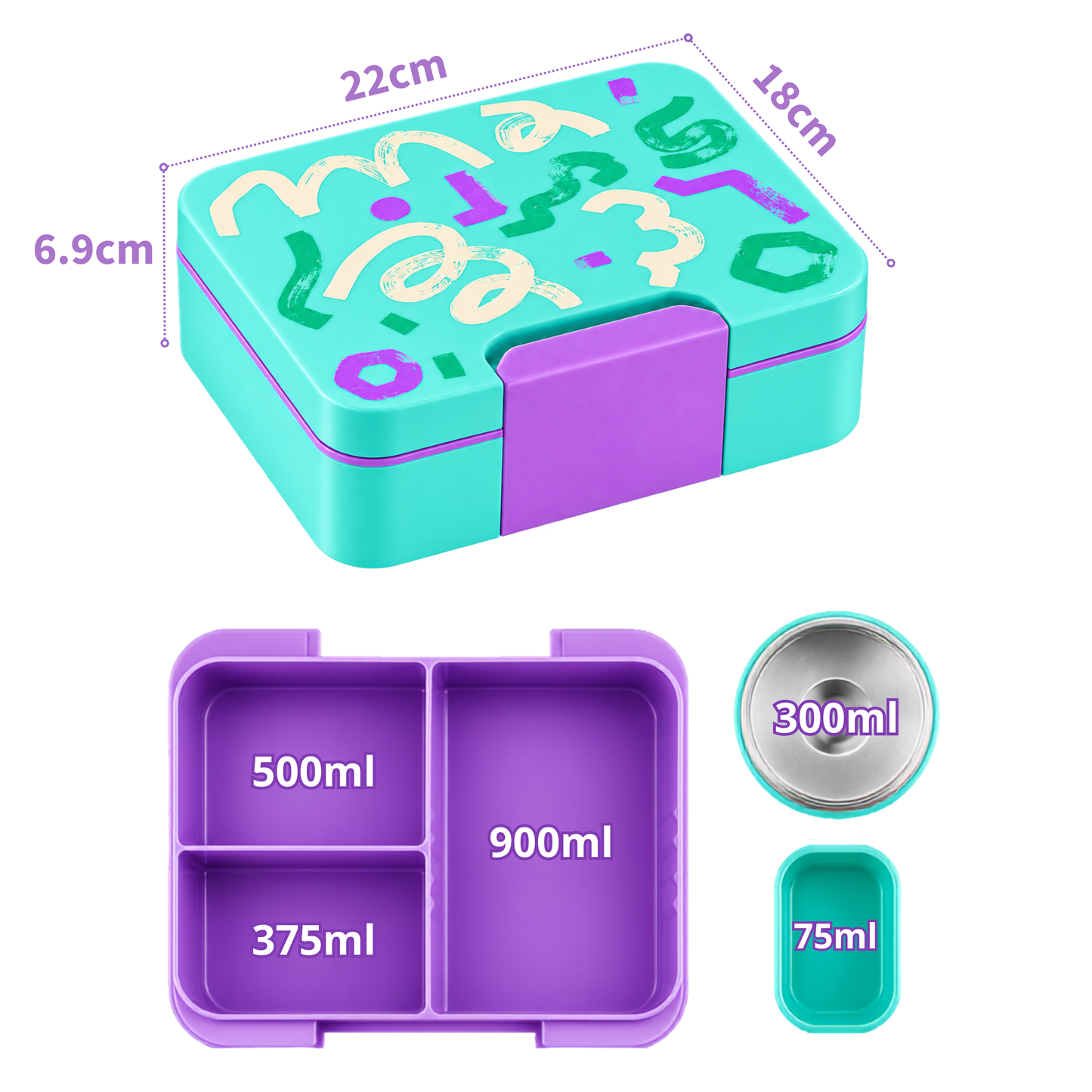 MiniMunch All-in-One Bento Lunch Box